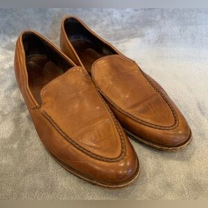 Allen Edmonds Brown Leather Slip-On Loafers
